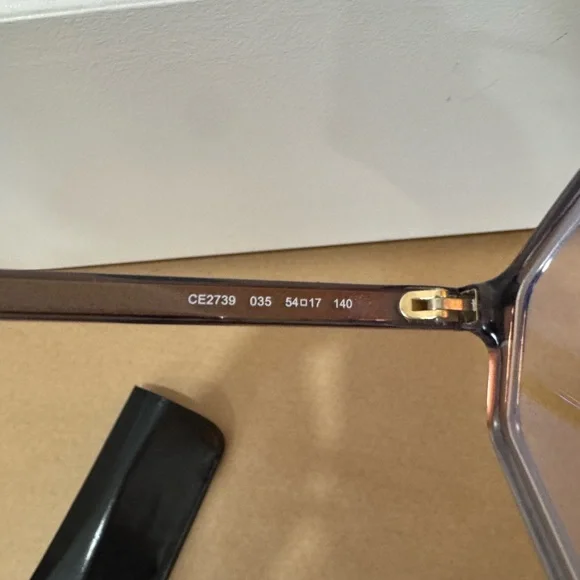 Chloé Hexagonal Gray Optical Glasses CE2739 - Picture 7 of 9